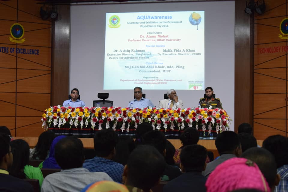 Dept of EWCE organizes 'AQUAwareness’