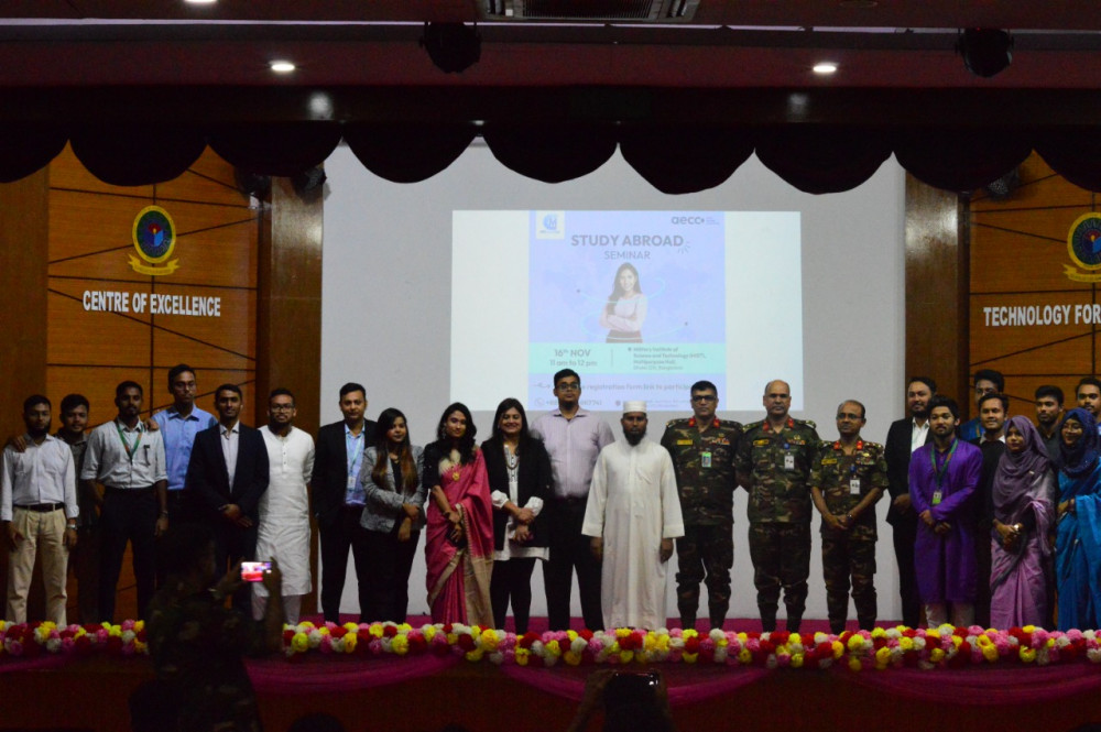 MIST Career Club organizes Seminar on Higher Studies Abroad with AECC